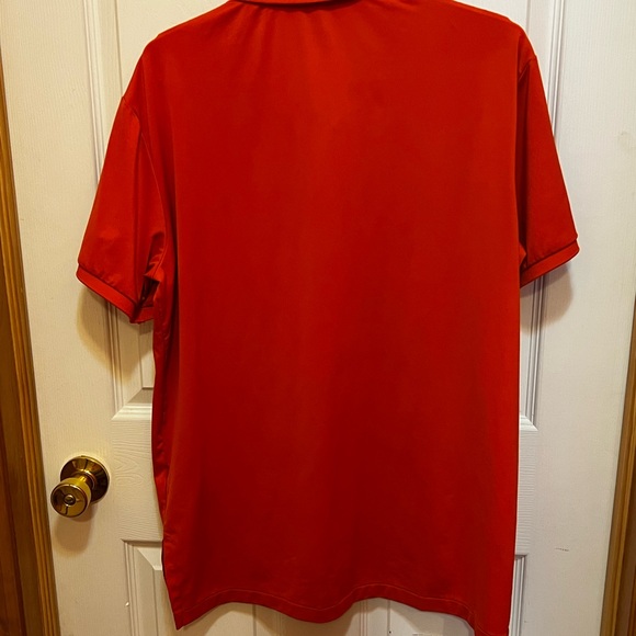 Polo by Ralph Lauren Men's Orange Polo Shirt - Picture 3 of 6